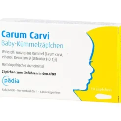 CARUM CARVI Baby-Kümmelzäpfchen 10 St