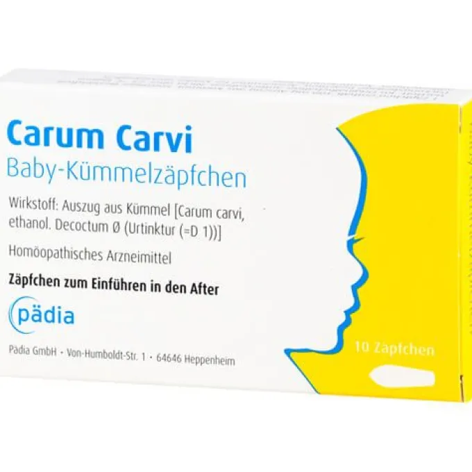 CARUM CARVI Baby-Kümmelzäpfchen 10 St