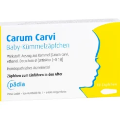 CARUM CARVI Baby-Kümmelzäpfchen 10 St