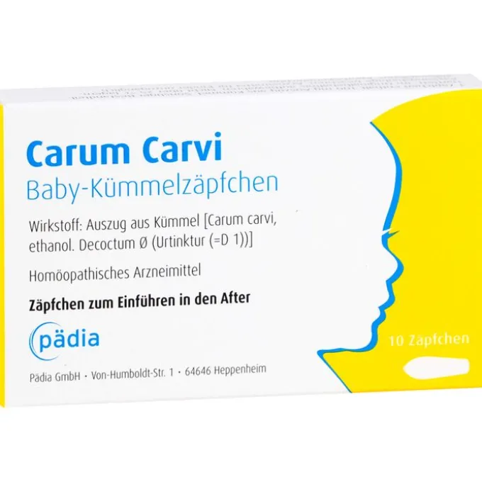 CARUM CARVI Baby-Kümmelzäpfchen 10 St