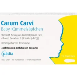 CARUM CARVI Baby-Kümmelzäpfchen 10 St