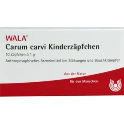 CARUM CARVI Kinderzäpfchen 10X1 g
