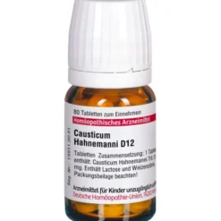 CAUSTICUM HAHNEMANNI D 12 Tabletten 80 St