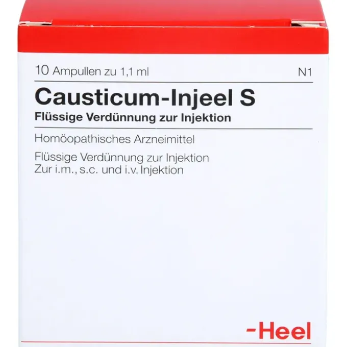 CAUSTICUM INJEEL S Ampullen 10 St