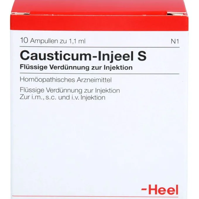 CAUSTICUM INJEEL S Ampullen 10 St