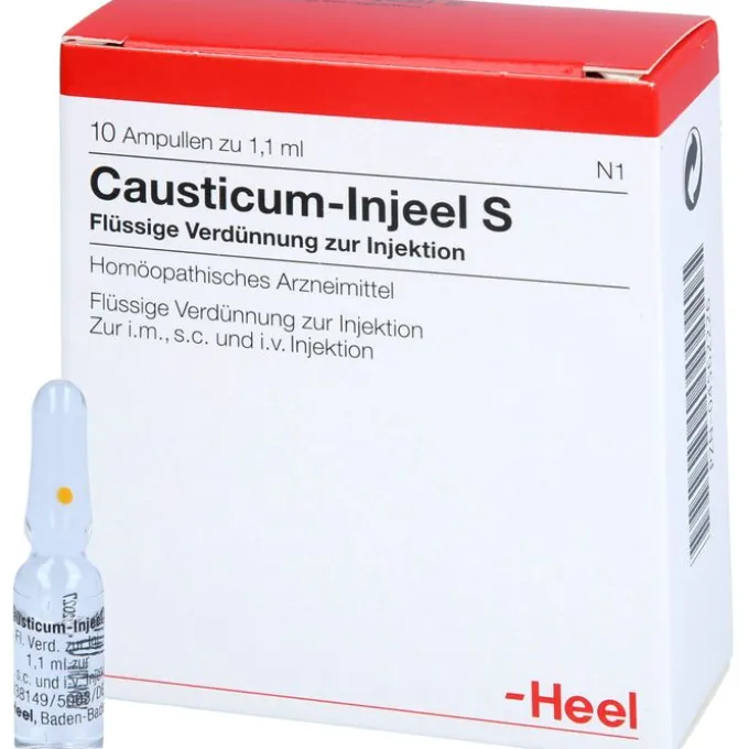CAUSTICUM INJEEL S Ampullen 10 St