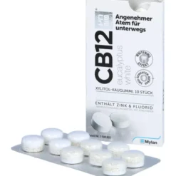 CB12 boost Eucalyptus white Kaugummi 10 Stück