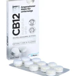 CB12 boost Eucalyptus white Kaugummi 10 Stück