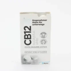 CB12 boost Eucalyptus white Kaugummi 10 Stück