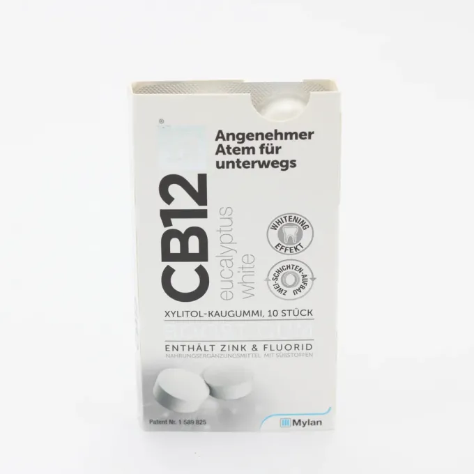 CB12 boost Eucalyptus white Kaugummi 10 Stück