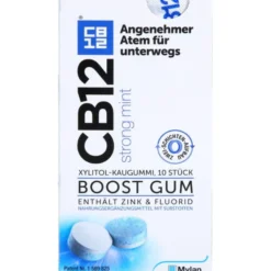 CB12 boost strong mint Kaugummi 10 Stück