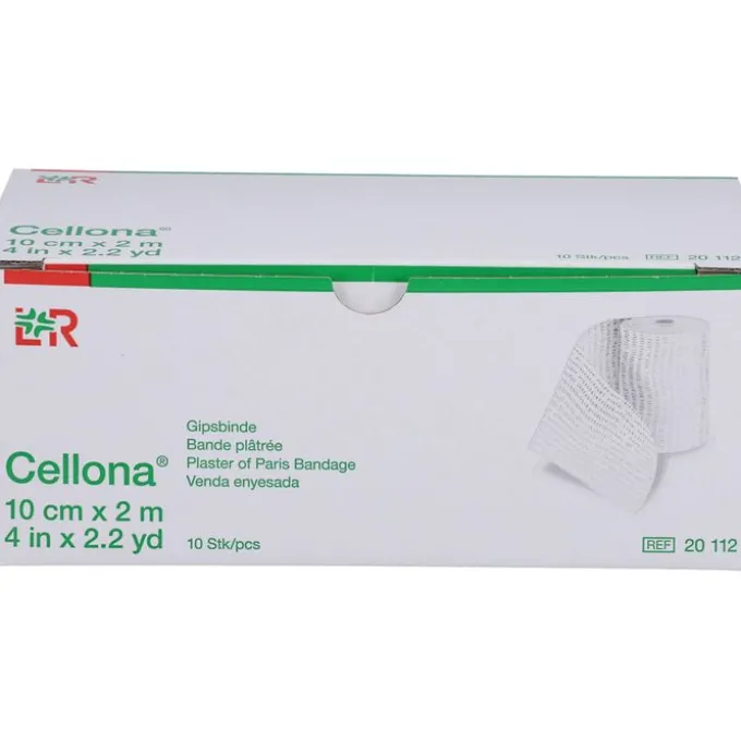 CELLONA Gipsbinden 10 cmx2 m 10 St