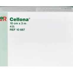 CELLONA Synthetikwatte 10 cmx3 m 4 St