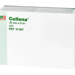 CELLONA Synthetikwatte 10 cmx3 m 4 St