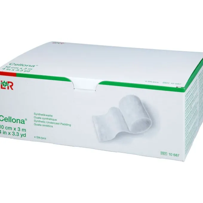 CELLONA Synthetikwatte 10 cmx3 m 4 St