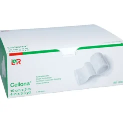 CELLONA Synthetikwatte 10 cmx3 m 4 St