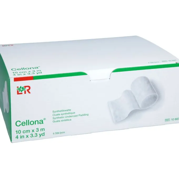 CELLONA Synthetikwatte 10 cmx3 m 4 St