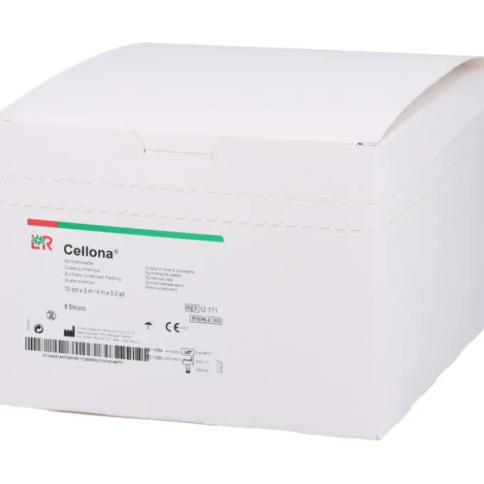 CELLONA Synthetikwatte steril 10 cmx3 m 8 St