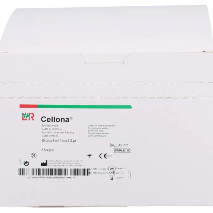 CELLONA Synthetikwatte steril 10 cmx3 m 8 St