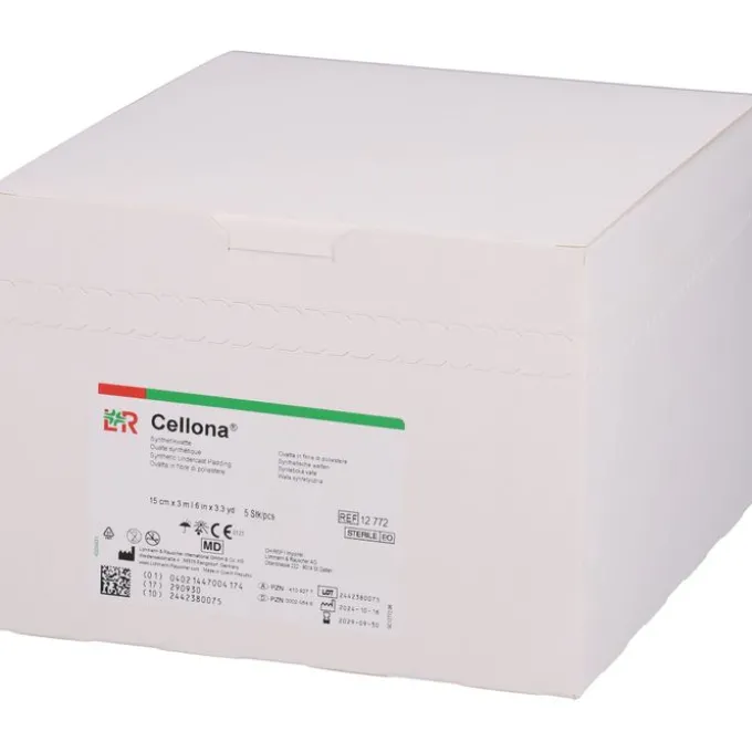 CELLONA Synthetikwatte steril 15 cmx3 m 5 St