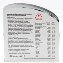 CENTRUM A-Zink Tabletten 180 Stück