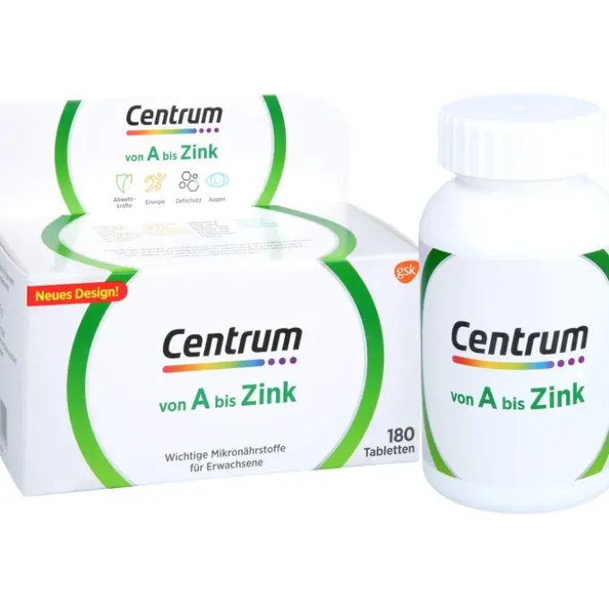 CENTRUM A-Zink Tabletten 180 Stück
