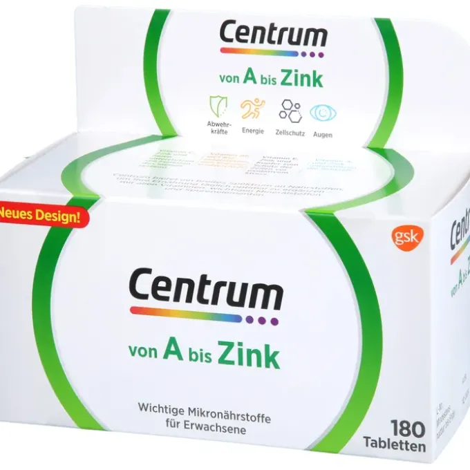 CENTRUM A-Zink Tabletten 180 Stück