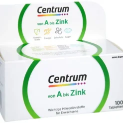 CENTRUM A-Zink Tabletten 100 Stück