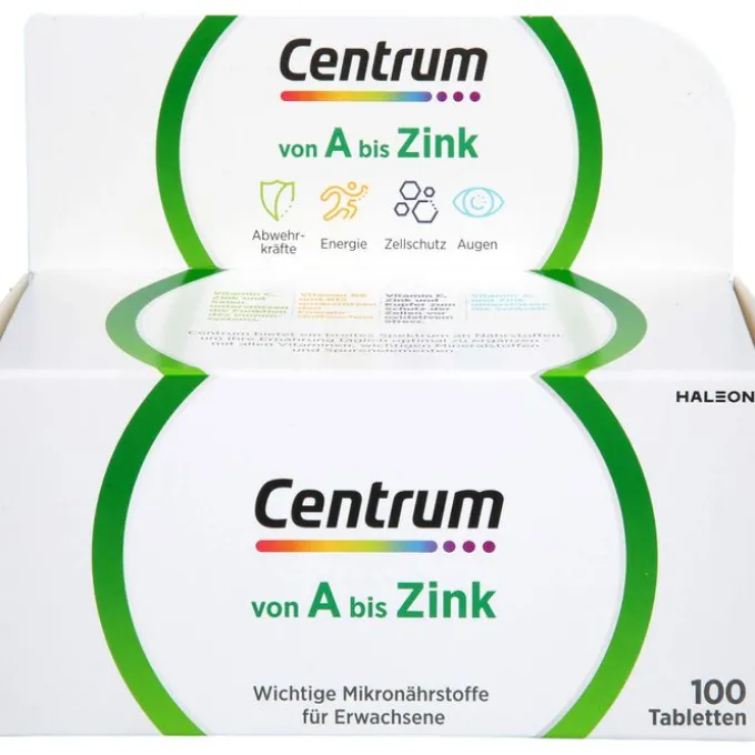CENTRUM A-Zink Tabletten 100 Stück