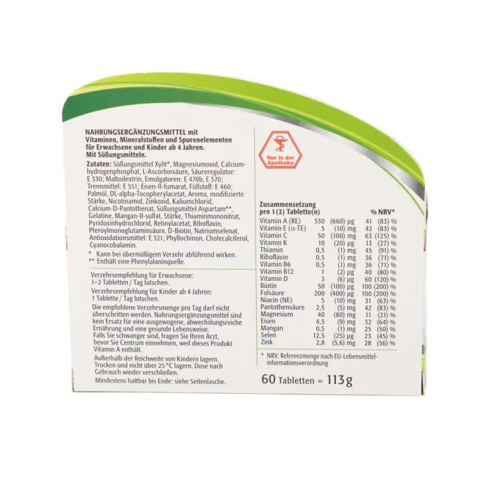 CENTRUM frisch & fruchtig Lutschtabletten 60 Stück