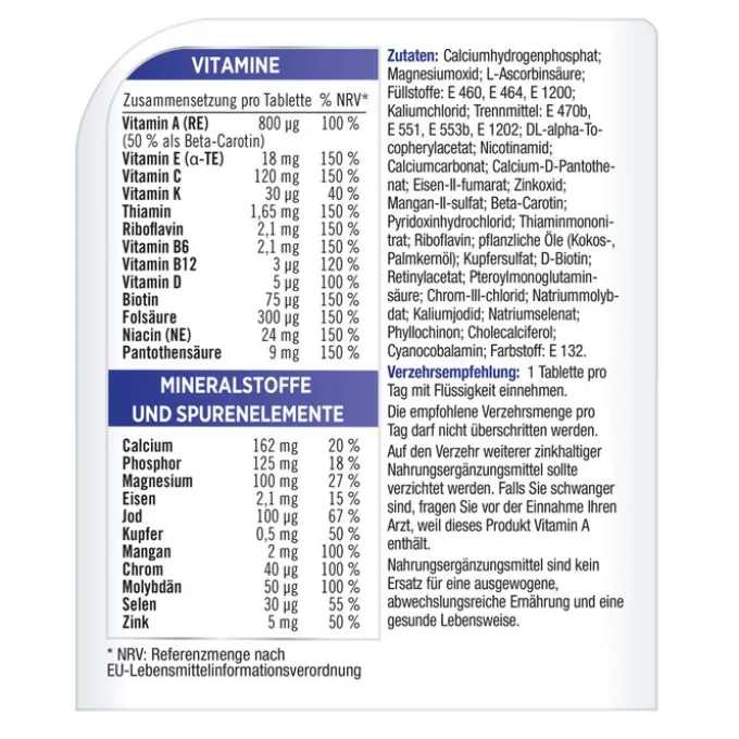 CENTRUM Generation 50+ Tabletten 30 Stück