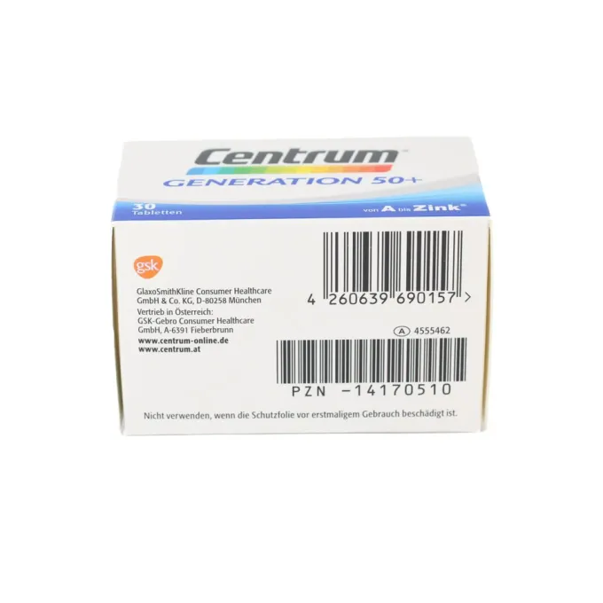 CENTRUM Generation 50+ Tabletten 30 Stück