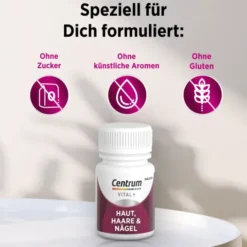 CENTRUM Vital+ Haut Haare & Nägel Tabletten 30 Stück