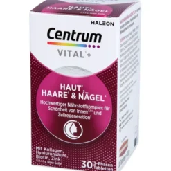 CENTRUM Vital+ Haut Haare & Nägel Tabletten 30 Stück