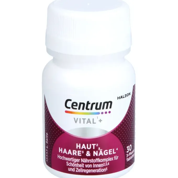 CENTRUM Vital+ Haut Haare & Nägel Tabletten 30 Stück