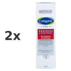 CETAPHIL Redness Control beruhigende Nachtpflege Set 2x50ml