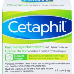 CETAPHIL reichhaltige Nachtcreme mit Hyaluronsäure 48 g