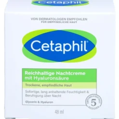 CETAPHIL reichhaltige Nachtcreme mit Hyaluronsäure 48 g