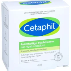 CETAPHIL reichhaltige Nachtcreme mit Hyaluronsäure 48 g