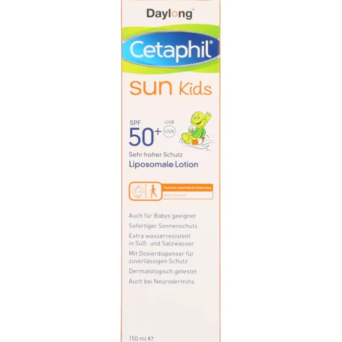 CETAPHIL Sun Daylong Kids SPF 50+ liposomale Lot. 150 ml