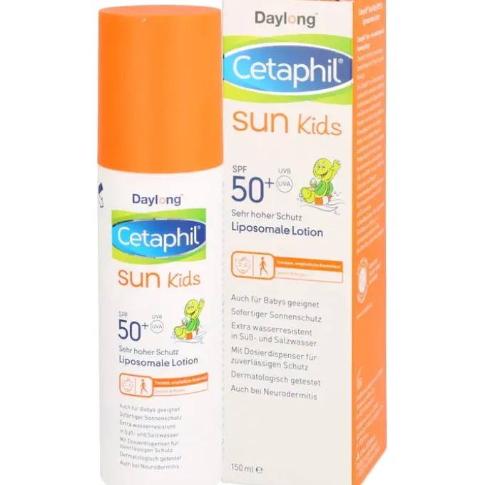 CETAPHIL Sun Daylong Kids SPF 50+ liposomale Lot. 150 ml