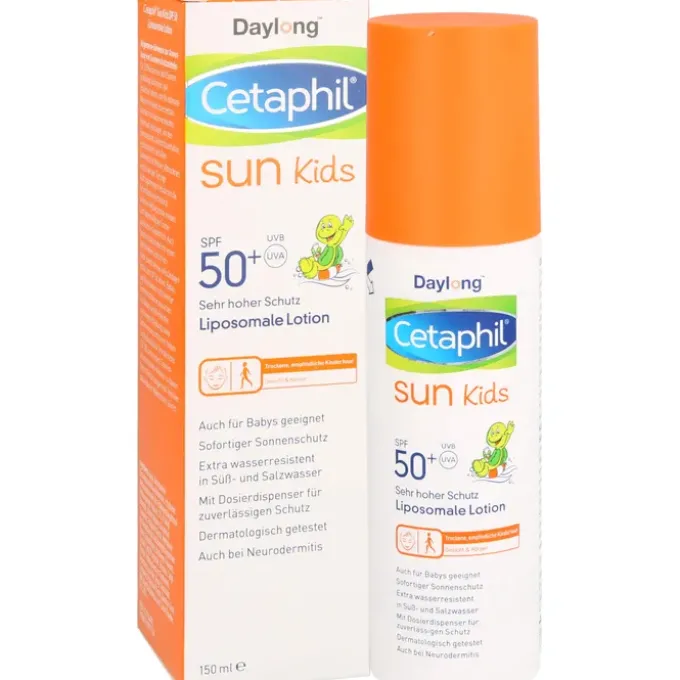 CETAPHIL Sun Daylong Kids SPF 50+ liposomale Lot. 150 ml