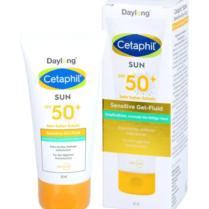 CETAPHIL Sun Daylong SPF 50+ sens.Gel-Fluid Gesich 50 ml