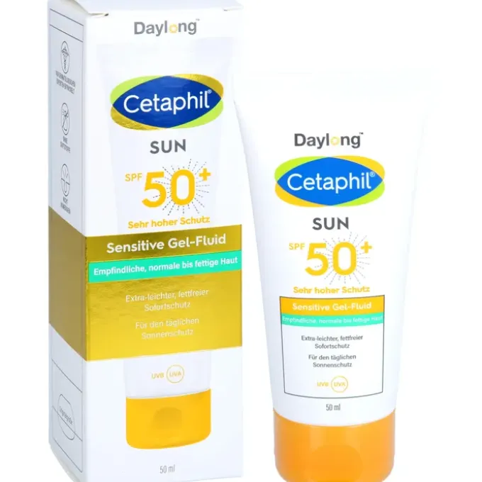 CETAPHIL Sun Daylong SPF 50+ sens.Gel-Fluid Gesich 50 ml