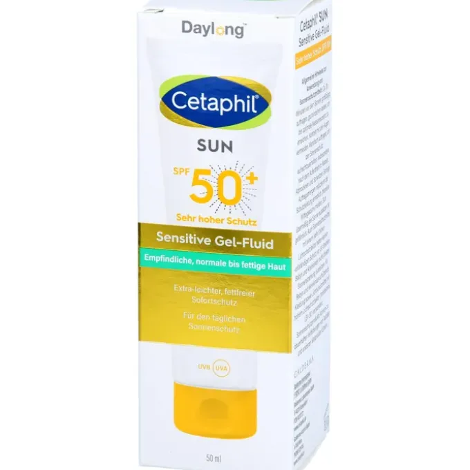CETAPHIL Sun Daylong SPF 50+ sens.Gel-Fluid Gesich 50 ml