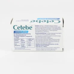 CETEBE ABWEHR plus Vitamin C+Vitamin D3+Zink Kaps. 30 Stück