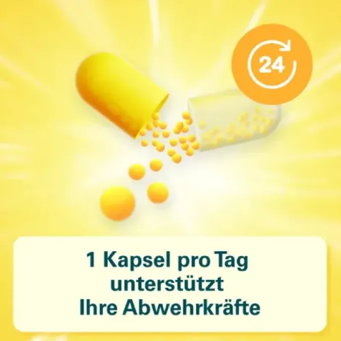 CETEBE ABWEHR plus Vitamin C+Vitamin D3+Zink Kaps. 30 Stück