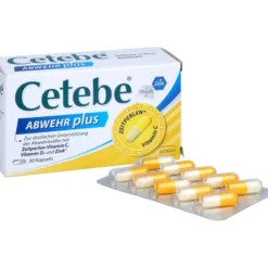 CETEBE ABWEHR plus Vitamin C+Vitamin D3+Zink Kaps. 30 Stück