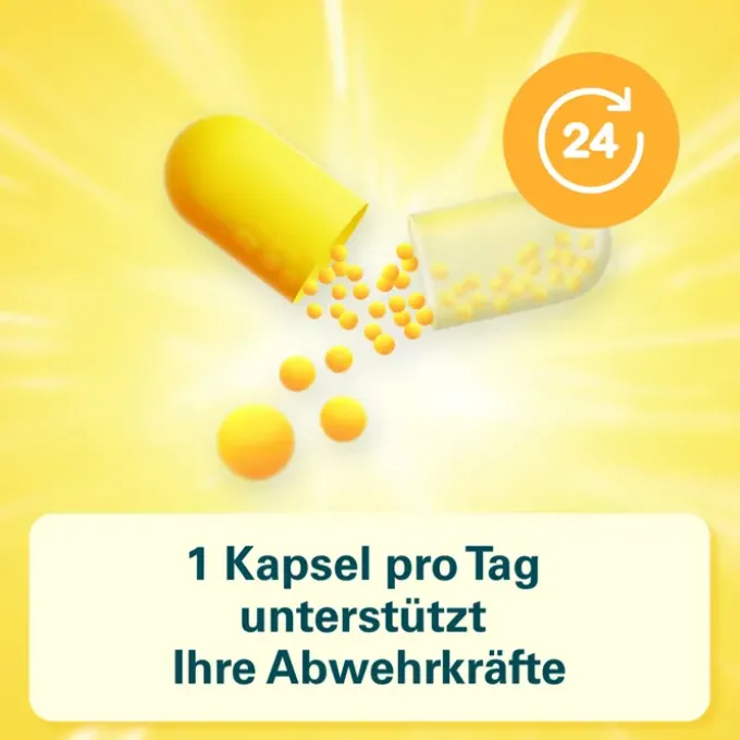 CETEBE ABWEHR plus Vitamin C+Vitamin D3+Zink Kaps. 120 Stück