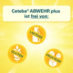 CETEBE ABWEHR plus Vitamin C+Vitamin D3+Zink Kaps. 120 Stück